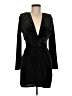 Missguided Stars Black Cocktail Dress Size 6 - photo 1