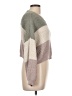 Debut 100% Polyester Color Block Tan Pullover Sweater Size L - photo 4
