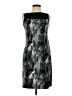 AB Studio Graphic Gray Cocktail Dress Size 4 - photo 1