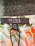 NYDJ 100% Polyester Floral Teal Sleeveless Blouse Size XS - photo 7