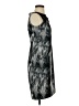 AB Studio Graphic Gray Cocktail Dress Size 4 - photo 4