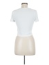 Express Ivory Short Sleeve Turtleneck Size M - photo 2