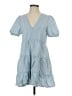 Zara Blue Casual Dress Size XS - photo 1