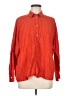 Zara Red Long Sleeve Button-Down Shirt Size M - photo 1
