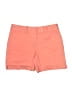 Ann Taylor LOFT Solid Orange Shorts Size 4 - photo 1