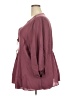 Torrid Burgundy 3/4 Sleeve Blouse Size 3X Plus (3) - photo 5