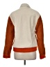 Ivory Ella 100% Polyester Color Block Orange Jacket Size M - photo 2