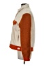 Ivory Ella 100% Polyester Color Block Orange Jacket Size M - photo 5