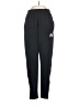 Adidas Solid Black Track Pants Size S - photo 1