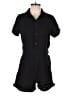 Joe's Jeans 100% Cotton Solid Black Romper Size S - photo 1