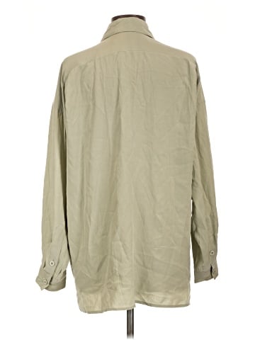 Linda Allard Ellen Tracy Long Sleeve Silk Top (view 2)