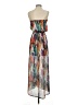 Le Sample Print Gray Casual Dress Size XS - photo 2