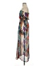 Le Sample Print Gray Casual Dress Size XS - photo 5