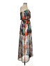 Le Sample Print Gray Casual Dress Size XS - photo 4