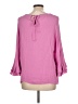 Kobi Halperin 100% Silk Pink Blouse Size L - photo 2