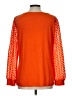 Assorted Brands Orange Long Sleeve Henley Size L - photo 2