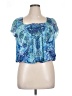 DressBarn 100% Polyester Blue Tube Top Size XL - photo 1