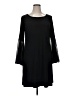 MSK Solid Black Cocktail Dress Size 1X - photo 1