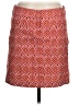 Dalia Collection Argyle Red Casual Skirt Size 6 - photo 1