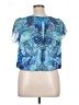 DressBarn 100% Polyester Blue Tube Top Size XL - photo 2