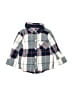 Andy & Evan 100% Cotton Plaid Blue Long Sleeve Button-Down Shirt Size 9-12 mo - photo 1