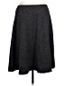 Rafaella Solid Gray Casual Skirt Size 12 - photo 1