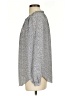 Ann Taylor 100% Polyester Gray Blue Long Sleeve Blouse Size XS - photo 5