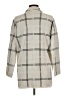 Ann Taylor LOFT Plaid Gray Coat Size L - photo 2