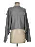 Unbranded 100% Acrylic Metallic Gray Turtleneck Sweater Size S - photo 1