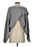 Unbranded 100% Acrylic Metallic Gray Turtleneck Sweater Size S - photo 2