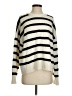 ASOS Design Stripes Ivory Pullover Sweater Size S - photo 1