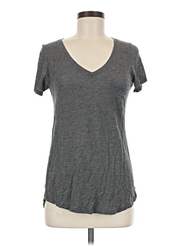 Color Thread Short Sleeve T-Shirt (view 1)