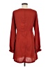 Shein 100% Polyester Solid Red Casual Dress Size 6 - photo 2