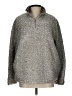 Thread & Supply 100% Polyester Tweed Silver Pullover Sweater Size L - photo 1