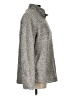 Thread & Supply 100% Polyester Tweed Silver Pullover Sweater Size L - photo 4