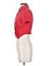 Shein Red Short Sleeve Blouse Size 4 - photo 5