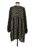 Zara Animal Print Black Casual Dress Size S - photo 1