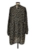 Zara Animal Print Black Casual Dress Size S - photo 2