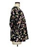 CAbi 100% Polyester Floral Black 3/4 Sleeve Blouse Size M - photo 4