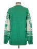 Unbranded 100% Acrylic Print Green Pullover Sweater Size S - photo 2
