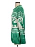 Unbranded 100% Acrylic Print Green Pullover Sweater Size S - photo 5