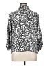 Chico's Animal Print Silver Jacket Size XL (3) - photo 2