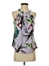 Jennifer Lopez Gray Sleeveless Blouse Size XS - photo 1