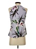 Jennifer Lopez Gray Sleeveless Blouse Size XS - photo 2