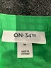 On 34th Green Long Sleeve Blouse Size M - photo 7