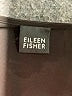 Eileen Fisher 100% Silk Brown Black Blouse Size L - photo 7