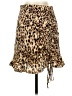 étophe studios Animal Print Brown Casual Skirt Size S - photo 1