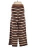 Amuse Society Stripes Brown Casual Pants Size XS - photo 2