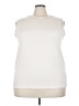 Assorted Brands Ivory Sleeveless T-Shirt Size 3X - photo 1
