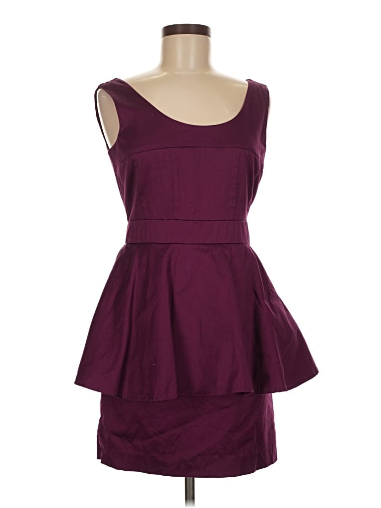Pre-owned Kensie Cocktail Dress In Burgundy